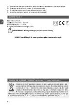 Preview for 6 page of MPM MSW-11 User Manual