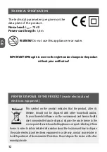 Preview for 12 page of MPM MSW-13 User Manual