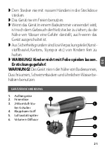 Preview for 21 page of MPM MSW-13 User Manual