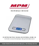 Предварительный просмотр 1 страницы MPM MWK-02 User Manual