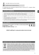 Preview for 5 page of MPM MWP-05 User Manual