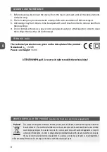 Preview for 8 page of MPM MWP-05 User Manual