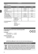 Предварительный просмотр 12 страницы MPM MWP-16 Manual