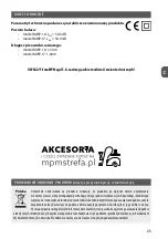 Предварительный просмотр 23 страницы MPM MWP-16 Manual