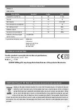 Предварительный просмотр 29 страницы MPM MWP-20 User Manual