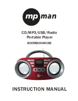 MPMan BOOMBOX64USB Instruction Manual предпросмотр