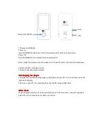 Предварительный просмотр 2 страницы MPMan BT24 User Manual