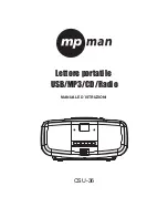 Предварительный просмотр 20 страницы MPMan CSU 36 Manual