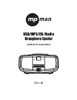 Предварительный просмотр 40 страницы MPMan CSU 36 Manual