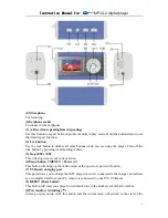 Preview for 4 page of MPMan MP-CL2 Instruction Manual