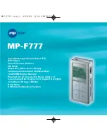 Preview for 2 page of MPMan MP-F777 Manual