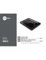 MPMan MP827 Series Quick Start Manual предпросмотр