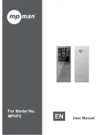 MPMan MPHF2 User Manual preview