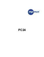 MPMan PC24 Instruction Manual preview