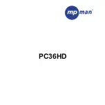 Предварительный просмотр 162 страницы MPMan PC36HD User Manual