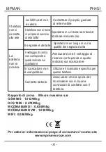 Предварительный просмотр 141 страницы MPMan PH451 Manual