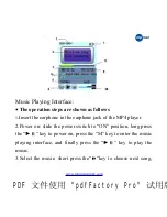 Preview for 5 page of MPMan TK200 User Manual