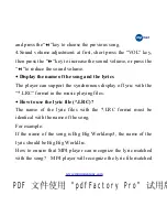 Preview for 6 page of MPMan TK200 User Manual