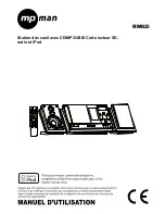 MPMan XRM 62I Instruction Manual preview