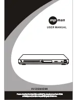 Preview for 1 page of MPMan XV-D500 HDMI Manual