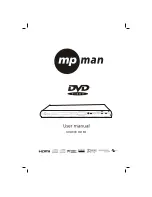 Preview for 1 page of MPMan XV-D800HDMI User Manual