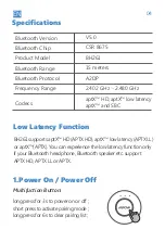 Предварительный просмотр 6 страницы Mpow BH261 User Manual