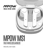 Mpow BH443A Manual preview