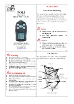 mPower Electronics POLI MP400 Quick Start Manual preview