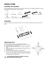 Preview for 6 page of MPP Solar HYBRID LV 6048 User Manual