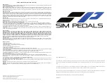 Предварительный просмотр 1 страницы MPPC SimPedal User Manual