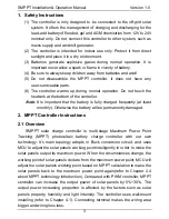 Preview for 4 page of MPPT SMPPT10D Installation & Operation Manual