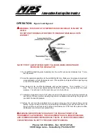 Preview for 2 page of MPS 1-0352 Quick Start Manual