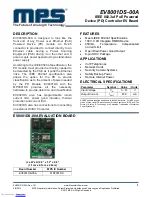 Preview for 1 page of MPS EV8001DS-00A Quick Start Manual