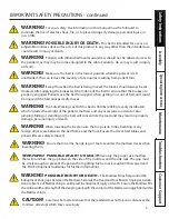 Предварительный просмотр 3 страницы MPS M.C. Rexx QD2000 Series Use Care And Service Parts Manual