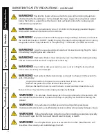 Preview for 4 page of MPS M.C. Rexx QD2000 Series Use Care And Service Parts Manual