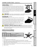 Preview for 9 page of MPS M.C. Rexx QD2000 Series Use Care And Service Parts Manual