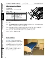 Предварительный просмотр 10 страницы MPS M.C. Rexx QD2000 Series Use Care And Service Parts Manual