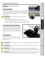 Предварительный просмотр 13 страницы MPS M.C. Rexx QD2000 Series Use Care And Service Parts Manual