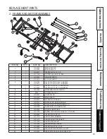 Preview for 25 page of MPS M.C. Rexx QD2000 Series Use Care And Service Parts Manual