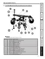 Preview for 39 page of MPS M.C. Rexx QD2000 Series Use Care And Service Parts Manual