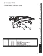 Preview for 49 page of MPS M.C. Rexx QD2000 Series Use Care And Service Parts Manual