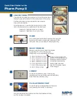 Preview for 1 page of MPS Pharm Pump II Quick Start Manual