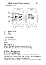 Preview for 7 page of mPTech myBand 4family User Manual