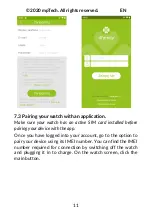 Preview for 11 page of mPTech myBand 4family User Manual