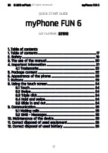 Preview for 17 page of mPTech myPhone 201912 Quick Start Manual