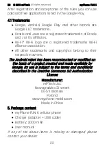 Preview for 22 page of mPTech myPhone 201912 Quick Start Manual