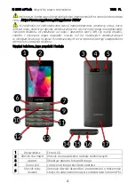 Предварительный просмотр 4 страницы mPTech myPhone 7300 Quick Start Manual