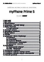 Preview for 1 page of mPTech myPhone Prime 5 Quick Start Manual