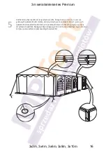 Предварительный просмотр 16 страницы MPTent 5m Premium Series Assembly Instructions Manual