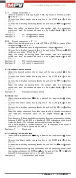 Preview for 14 page of MPV MN1-3 Operating Manual